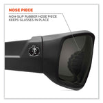 Skullerz Odin Safety Glasses, Black Nylon Impact Frame, Polarized Smoke Polycarbonate Lens