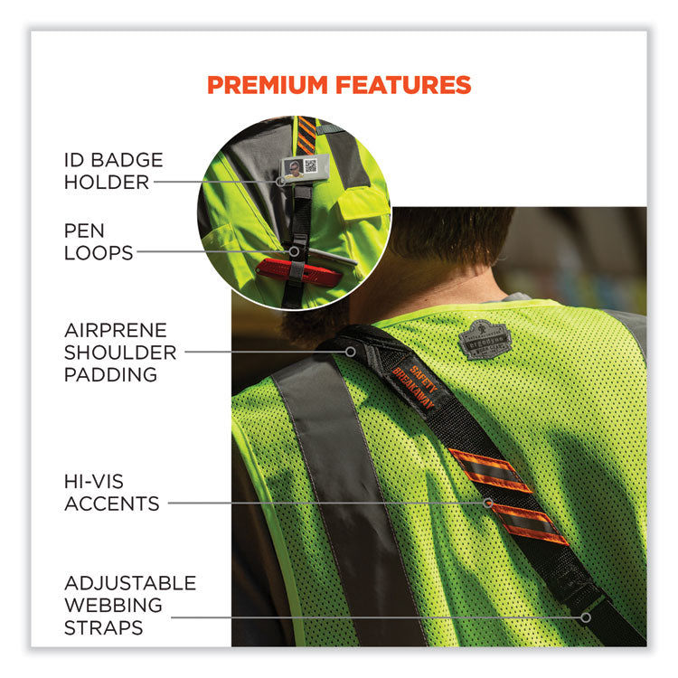 Squids 3137 Padded Barcode Scanner Lanyard Sling, 49" to 60" Long, Black