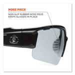 Skullerz Dagr Safety Glasses, Black Nylon Impact Frame, AntiFog Indoor/Outdoor Polycarbonate Lens