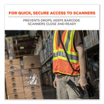 Squids 3134 Barcode Scanner Lanyard Sling, 28" to 66" Long, Black