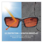 Skullerz Odin Safety Glasses, Kryptek Highlander Nylon Impact Frame, Copper Polycarbonate Lens