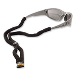 Skullerz 3200 Cotton Eyewear Lanyard, 14" Long, Black