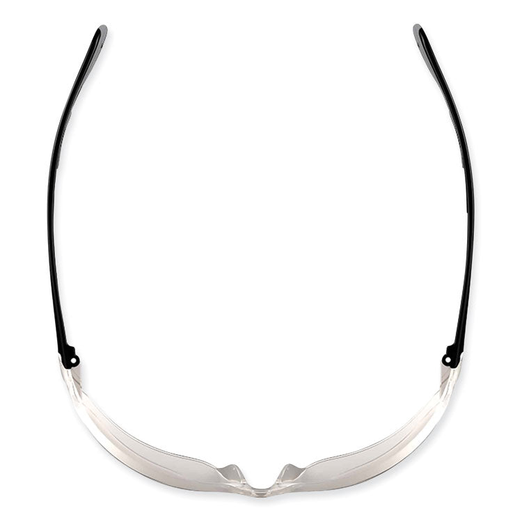 Skullerz Vali Frameless Safety Glasses, Black Nylon Impact Frame, Indoor/Outdoor Polycarbonate Lens