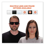 Skullerz Saga Frameless Safety Glasses, Black Nylon Impact Frame, Indoor/Outdoor Polycarbonate Lens