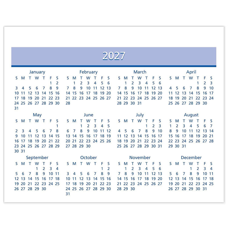 2026 AT-A-GLANCE QuickNotes Flip-A-Week 7" x 5.5" Weekly Desk Calendar Refill Pages (SW706-50-26)