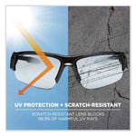 Skullerz Dagr Safety Glasses, Black Nylon Impact Frame, AntiFog Indoor/Outdoor Polycarbonate Lens