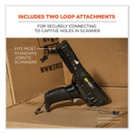Squids 3137 Padded Barcode Scanner Lanyard Sling, 49" to 60" Long, Black