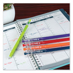 FriXion ColorSticks Erasable Gel Pen, Stick, Fine 0.7 mm, Red Ink, Red Barrel, Dozen