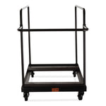 Folding Table Dolly for Round Tables, 660 lb Capacity, 40.5 x 28 x 61.5, Brown