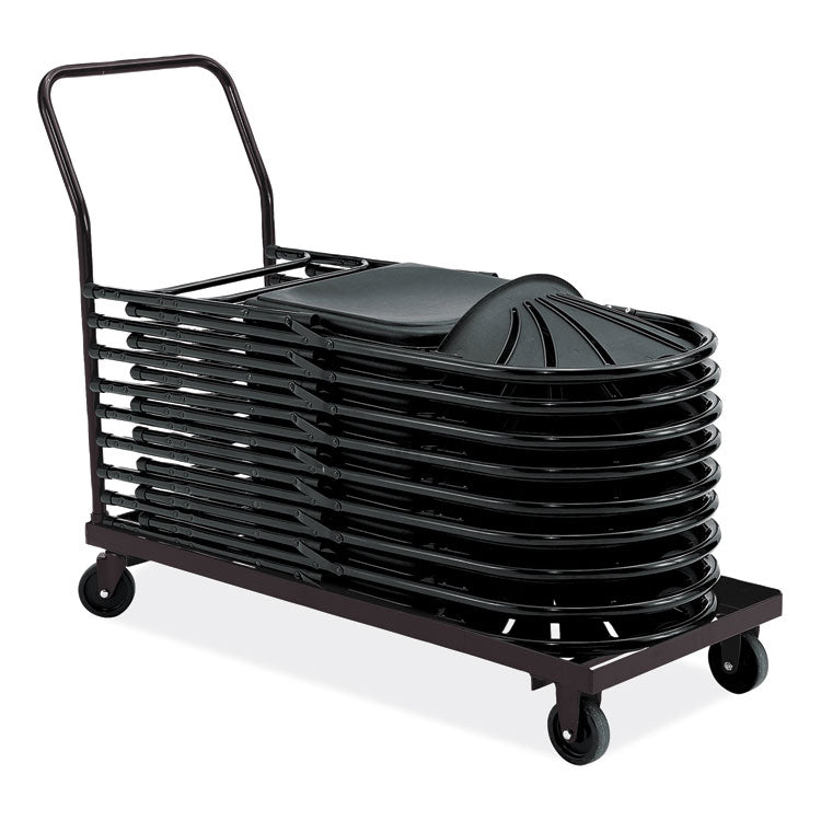Dolly for 1100 Series Chairs, 1,100 lb Capacity, 39 x 19 x 46.5, Brown