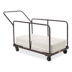 Folding Table Dolly For Round and Rectangular Tables, 660 lb Capacity, 31.25 x 27.75 x 47.5, Brown