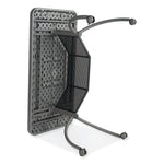 Teacher's WorkPod Desk, 48" x 24" x 30", Charcoal Slate