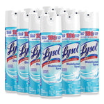 Disinfectant Spray, Crisp Linen, 19 Oz Aerosol Spray, 12/carton