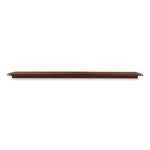 Wood Folding Table, Rectangular, 59.88w X 17.75d X 29.13h, Mahogany