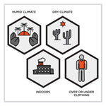 Chill-Its 6225 Premium FR Phase Change Cooling Vest, Modacrylic Cotton, Small/Medium, Orange