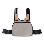 Chill-Its 6225 Premium FR Phase Change Cooling Vest, Modacrylic Cotton, Large/X-Large, Khaki