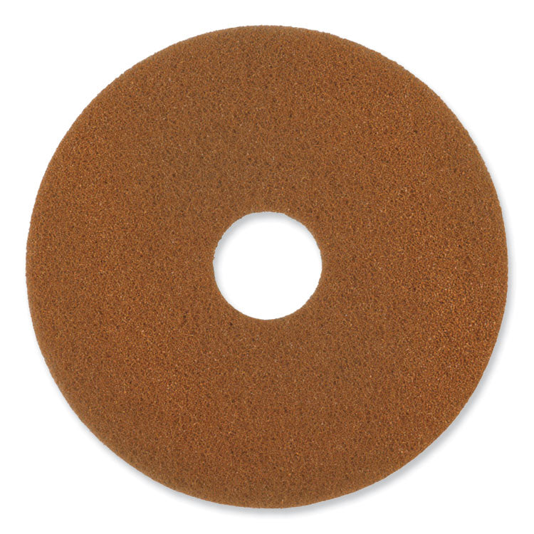 Twister Floor Pad, 20" Diameter, Orange, 2/Carton