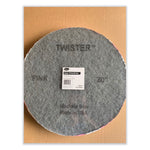 Twister Floor Pad, 20" Diameter, Pink, 2/Carton