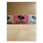 Twister Floor Pad, 20" Diameter, Pink, 2/Carton