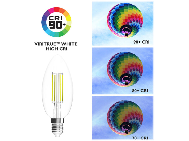 Viribright 2.5-Watts Daylight LED Specialty Bulb, 12/Pack (650194)