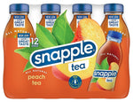 Snapple Peach Herbal Tea Bottles, 16 oz., 12/Pack (CAD00360)