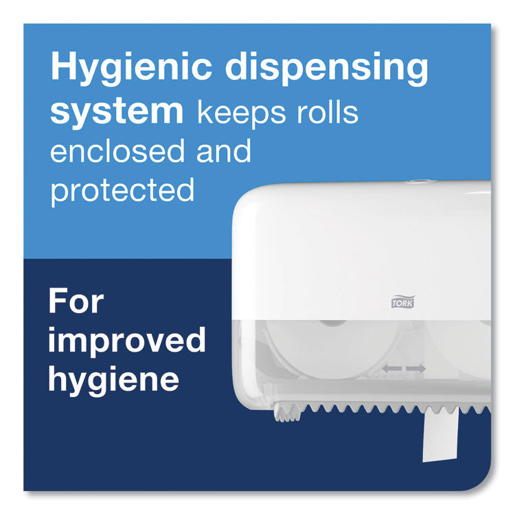Elevation Coreless High Capacity Bath Tissue Dispenser, 14.17 x 5.08 x 8.23, Black