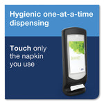 Xpressnap Stand Napkin Dispenser, 9.25 x 9.25 x 24.5, Black