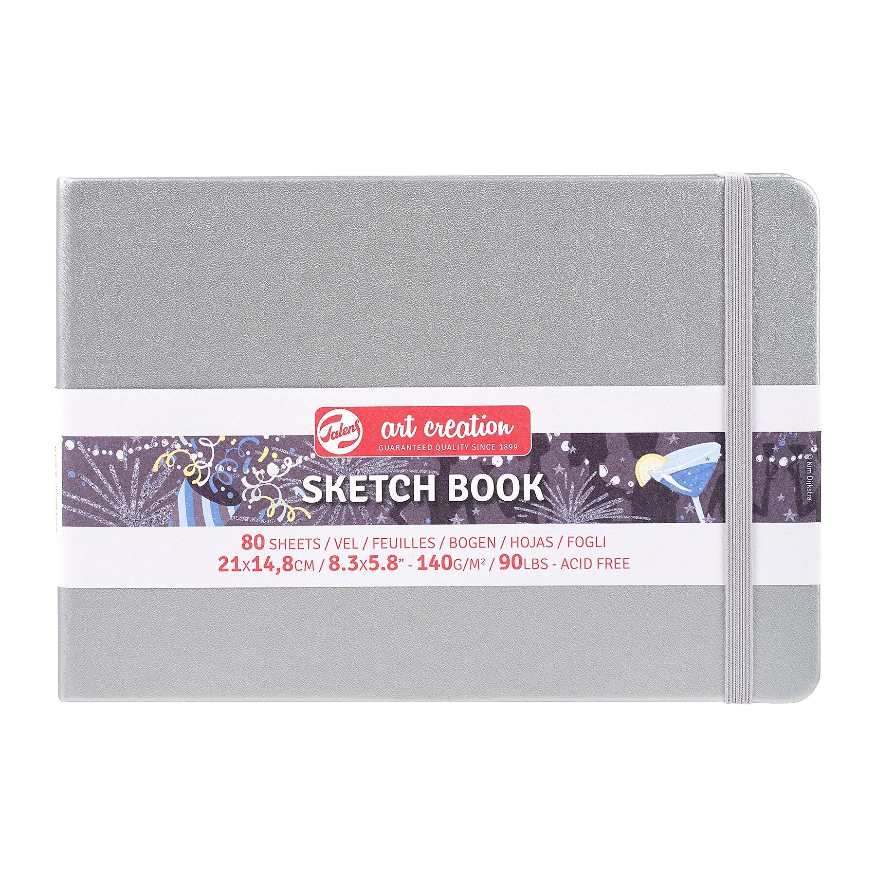 Talens Art Creation 8.3" x 5.8" Sketch Book, 80 Sheets/Book, 3/Bundle (TLN9314045M-3)
