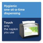 Xpressnap Interfold Dispenser Napkins, 1-Ply, Bag-Pack, 13 X 8.5", White, 6000/carton