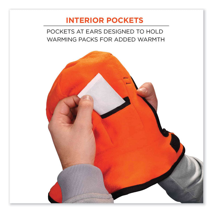 N-Ferno 6871 2-Layer Winter Liner + Mouthpiece Kit, Fleece/Cotton, One Size Fits Most, Black