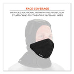 N-Ferno 6870 2-Layer Thermal Mouthpiece, Fleece/Cotton, Black, One Size Fits Most