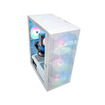 Skytech Gaming Storm Desktop Computer, AMD Ryzen 5 5600G, 16GB RAM, 1TB SSD, Intel Arc A380 6GB Graphics, Windows 11, White