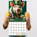 2026 TF Publishing Playful Pigs 12" x 12" Monthly Wall Calendar (26-1023)