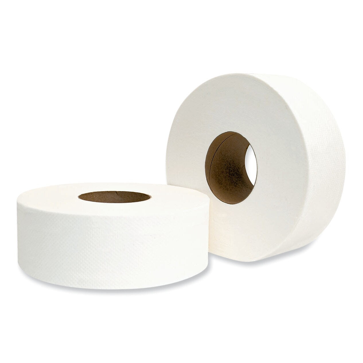 Jumbo JRT Bath Tissue, Septic Safe, 2-Ply, White, 3.25" x 720 ft, 12 Rolls/Carton (GEN202)