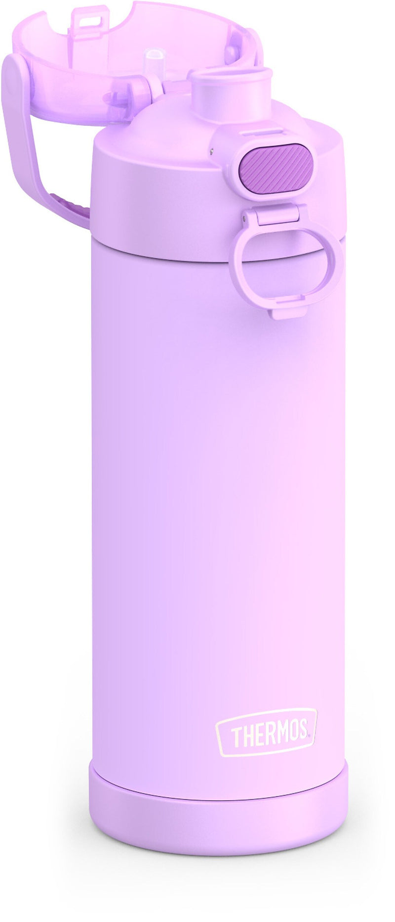 Thermos FUNtainer Stainless Steel Vacuum Insulated Water Bottle, 16 oz., Lavender (EAF42100LV6)