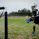 Champion Sport Mini Lacrosse Goal, White/Black (CHSMLG)