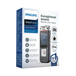 Philips Voice Tracer DVT7110 Digital Recorder, 8 GB, Black (PSPDVT7110)