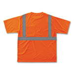 GloWear 8289 Class 2 Hi-Vis T-Shirt, Polyester, Orange, 2X-Large