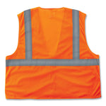 GloWear 8205Z Class 2 Super Economy Mesh Vest, Polyester, Orange, 2X-Large/3X-Large