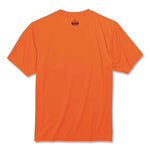 GloWear 8089 Non-Certified Hi-Vis T-Shirt, Polyester, 4X-Large, Orange