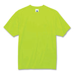 GloWear 8089 Non-Certified Hi-Vis T-Shirt, Polyester, Small, Lime