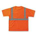 GloWear 8289 Class 2 Hi-Vis T-Shirt, Polyester, Orange, 5X-Large