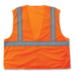 GloWear 8205Z Class 2 Super Economy Mesh Vest, Polyester, Orange, Large/X-Large