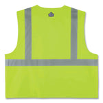 GloWear 8225Z Class 2 Standard Solid Vest, Polyester, Lime, 4X-Large/5X-Large