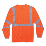 GloWear 8391 Class 3 Hi-Vis Long Sleeve Shirt, Polyester, Orange, Medium