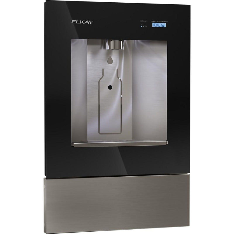 Elkay EZH2O Liv Recessed Bottle Filling Station, Midnight (LBWD00BKC)