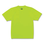 GloWear 8089 Non-Certified Hi-Vis T-Shirt, Polyester, 5X-Large, Lime