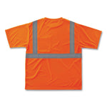 GloWear 8289 Class 2 Hi-Vis T-Shirt, Polyester, Orange, 3X-Large