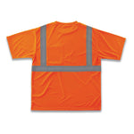 GloWear 8289 Class 2 Hi-Vis T-Shirt, Polyester, Orange, X-Large