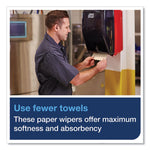 Basic Paper Wiper Roll Towel, 1-Ply, 7.68" x 1,150 ft, Natural, 4 Rolls/Carton
